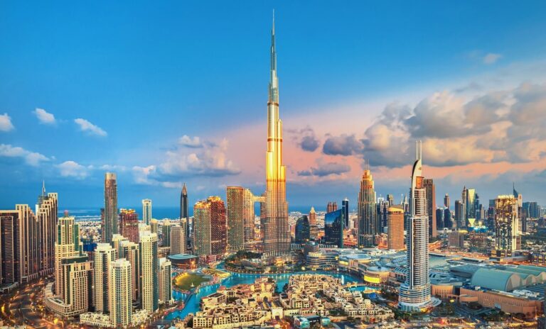 Dubai,-,Amazing,City,Center,Skyline,